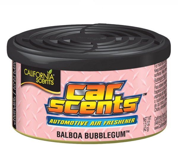 California Car Scents Puszka Zapachowa Odświeżacz Powietrza Balboa Bubblegum 42G