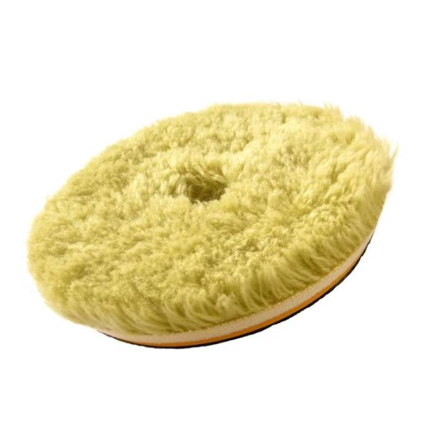 Honey Combination Wool Pad Ultra Cut 130x150MM Mocno Tnący Pad z Wełny Naturalnej i Syntetycznej