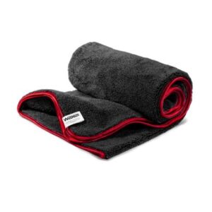 WaxPRO Perfect Fluffy Dryer Black Series – ręcznik do osuszania lakieru, 600gsm, 100x60cm