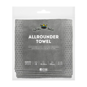 Royal Pads Allround Mikrofibra bezszwowa 250gsm 40x40cm szara